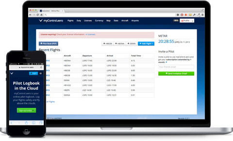 electronic pilot logbook excel